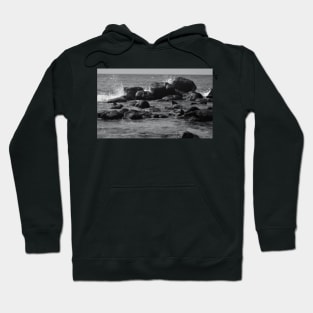 Splash on the rocks Hoodie